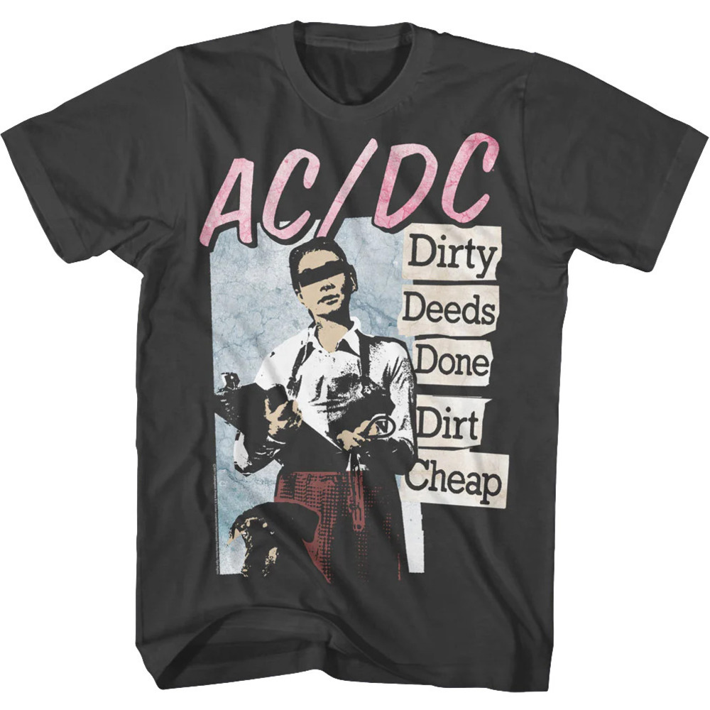 Dirty Deeds Done Dirt Cheap Acdc Tshirt
